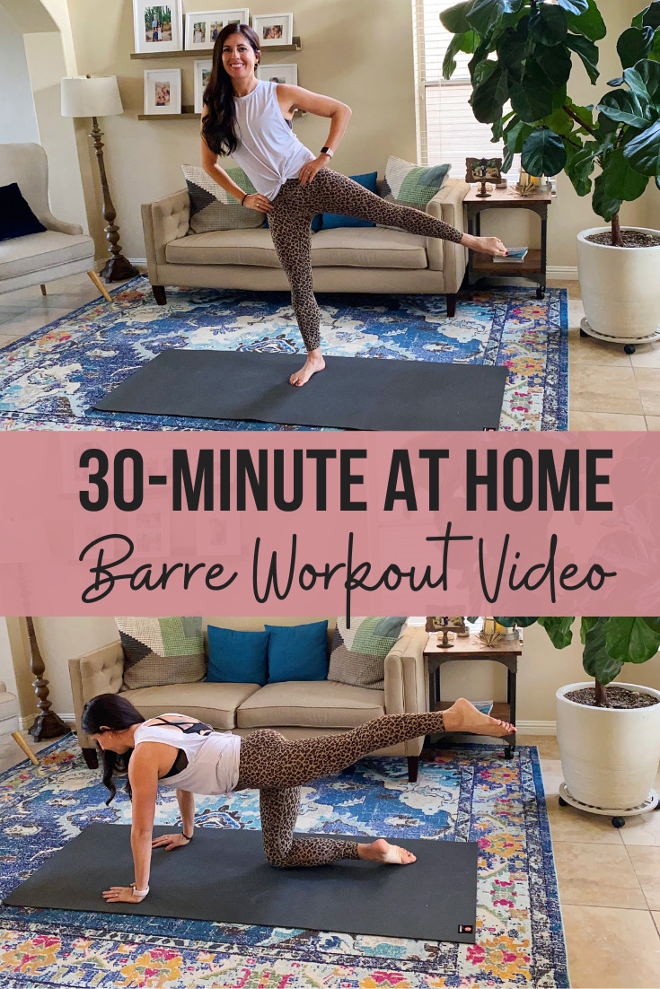 30 Minute At Home Barre Workout (Video)