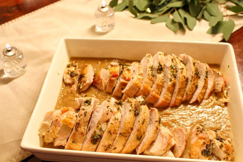 How To Brine A Turkey Breast Before Roasting The Fitnessista