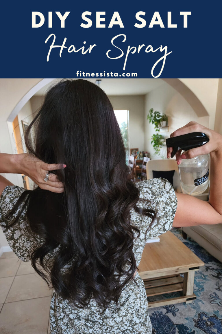 Homemade Sea Salt Hair Spray The Fitnessista