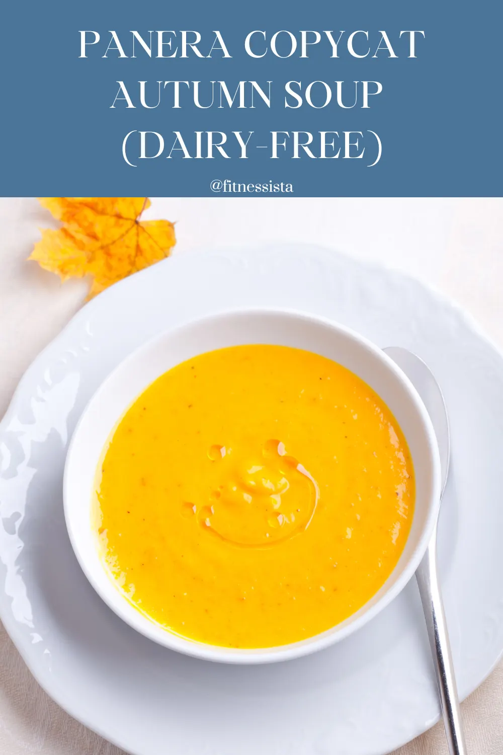 Panera Copycat Autumn Soup (dairyfree) The Fitnessista